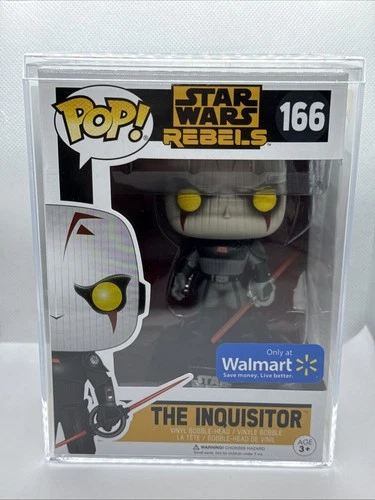 Funko Pop! Vinyl: Star Wars The Inquisitor Walmart (Exclusive) #166 W Hard Stack