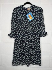 Vintage Beach Bash Sailboat Dress XL Fits S M Sheer Nautical Coquette Retro