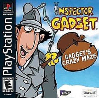 Inspector Gadget: Gadget's Crazy Maze For PlayStation 1 PS1 2E