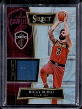 2021-22 Panini Select Ricky Rubio Selective Jersey #SS-RRB Cavaliers