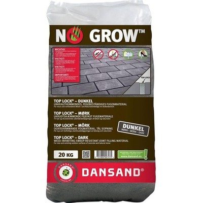 Dansand Top Lock unkrauthemmend Fugensand dunkel 3-10mm Fugenbreite, 20 kg
