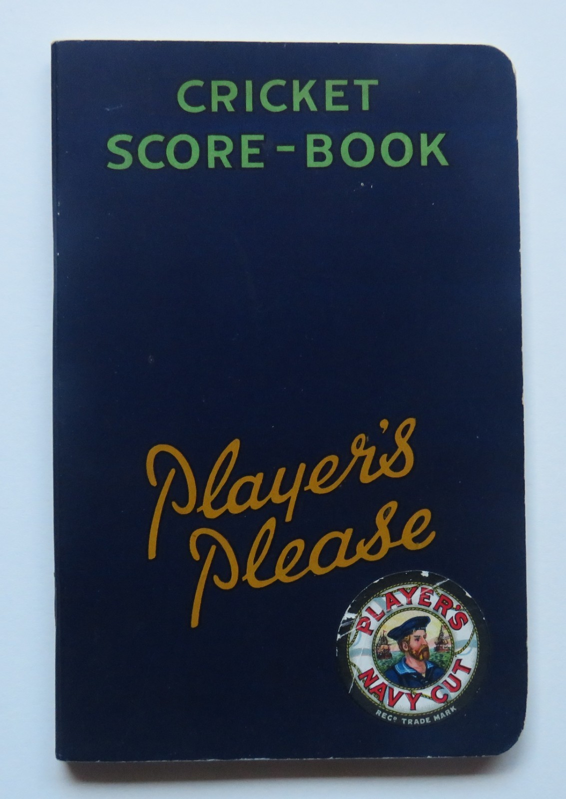 Vintage John Player Publication: Cricket Score-Book ..... (72 Pages) - Unused