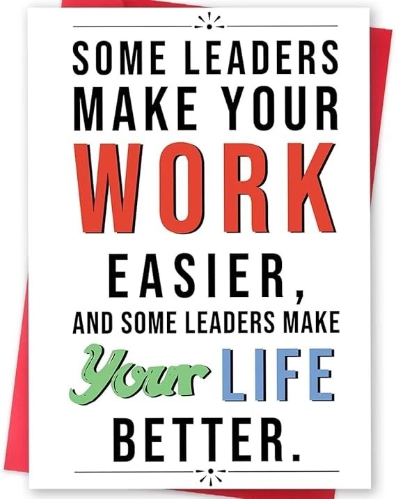 Funny Boss Thank You Card - Perfect Boss's Day Gift | Tarjeta Gracias Jefe... - Image 3 of 4