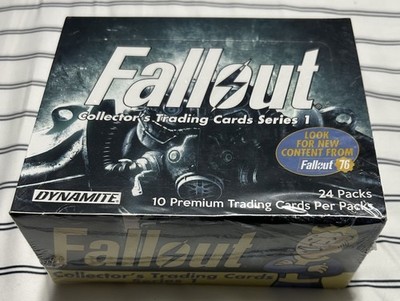 Fallout Trading Card Sealed Box Series 1 Ultra Rare To Find Sealed!!!