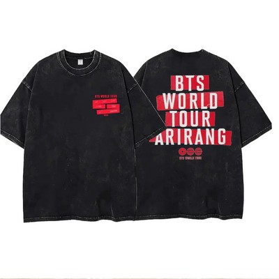BTS ARIRANG WORLD TOUR JERSEY KPOP T-SHIRT FOR CONCERT JUNGKOOK J