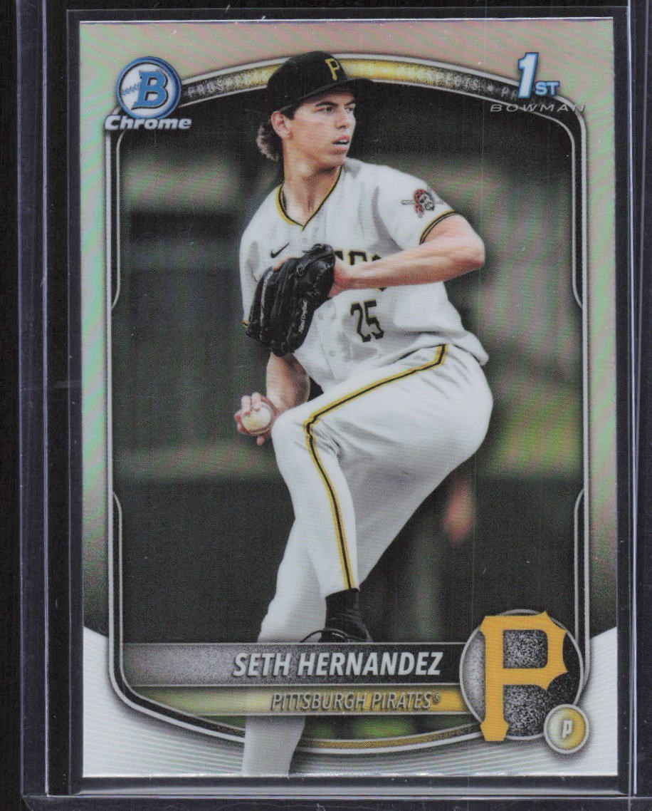 2025 Bowman Draft #BDC-25 Seth Hernandez Chrome Refractor