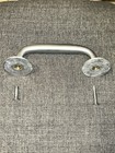 Vintage Heavy Duty Solid Brass Door Pull/Handle(5” Center-Brushed Nickel Finish) — photo 3