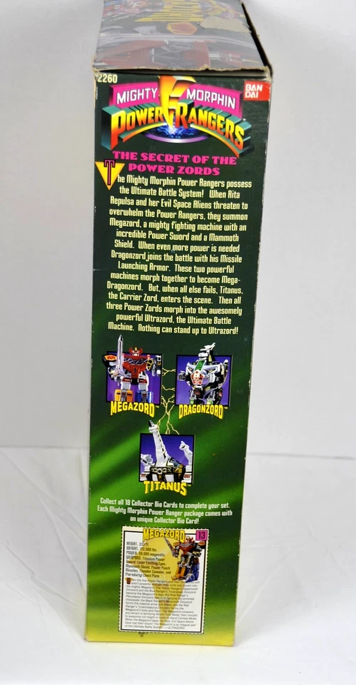 Megazord Deluxe Set Mighty Morphin Power Rangers 1994 Bandai MMPR Foto 3 de 4