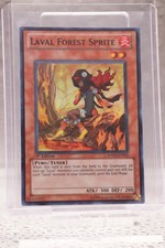 1996 Yu-Gi-Oh! RARE 1st Edition Laval Forest Sprite HA05-EN011