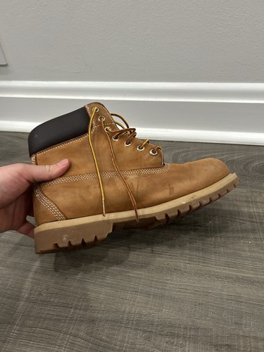 Men's Timberland Premium 6-Inch Waterproof Boot, Wheat Nubuck, Size 10 M 100968 - Bild 11 von 16