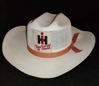 WOW Orig. 1950's IH Promotional ROUND-UP Cowboy Hat RARE International Harvester