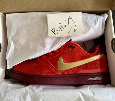 Nike SB Zoom Air Paul Rodriguez 1 Habanero Red All Star Size 13 Men s IQ5648-600