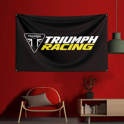 Triumph Motorrad Logo Banner/Fahne - ZH9256
