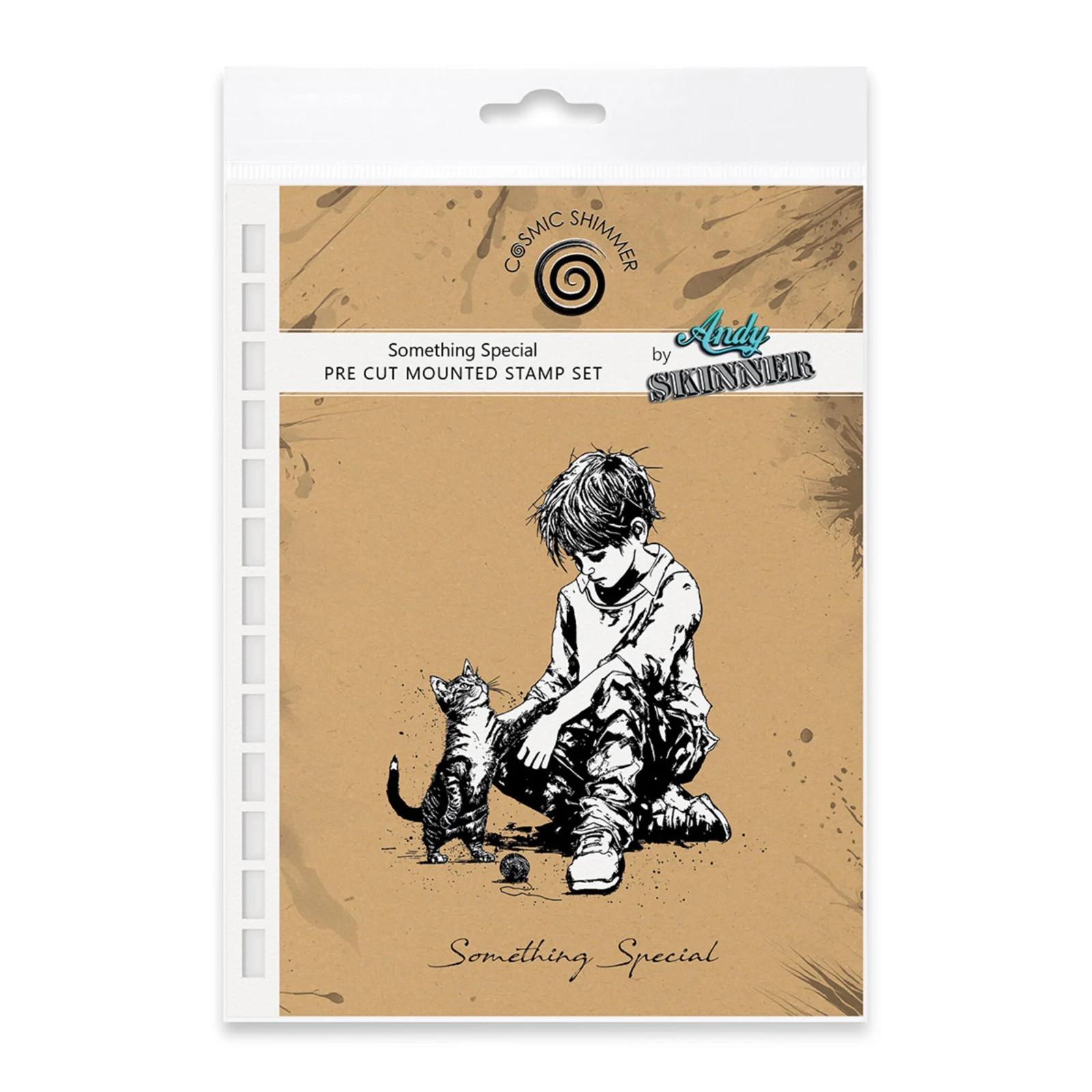 Andy Skinner Cling Pre Cut Rubber Stamps Something Special