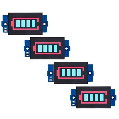 4PCS 4S 4 Series Lithium Battery Level Indicator Capacity Module Ni-MH 16.8V ...