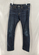 RRL Ralph Lauren Distressed Slim Fit Japan Woven Selvedge Jeans Size 28