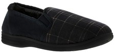 Dr Keller Mens Slippers Full Eric Slip On navy UK Size