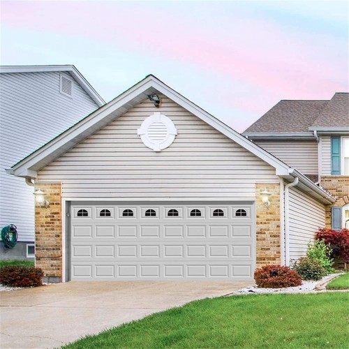 2 Car Garage Door Kit,32Pc Magnetic Decorative Hardware Panels Faux ...