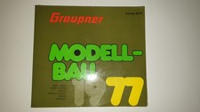 RARITÄT - alter Modellbau-Katalog von GRAUPNER von 1977 (30FS)