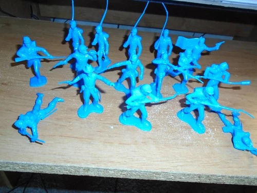 16 THE MARX MAN ACW UNION INFANTRY FIGURES 54MM