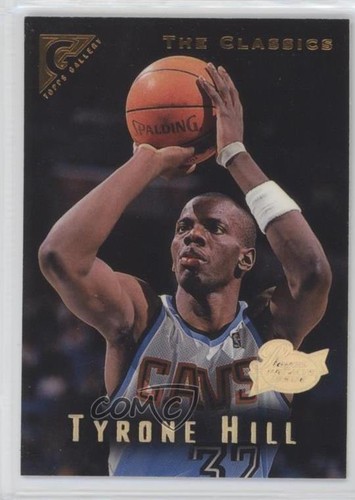 1995 Topps Gallery Tyrone Hill #63 card