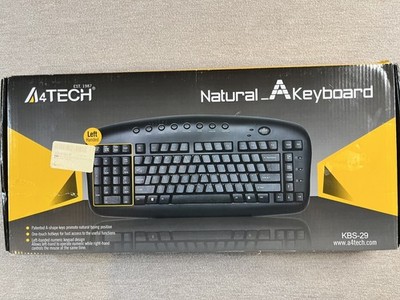 A4 Tech - Left hand Keyboard - A4-KBS-29 -BLACK