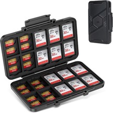 Large Capacity 60 Slots Memory Card Case for 20 SD and 40 For 20x SD 40x TF