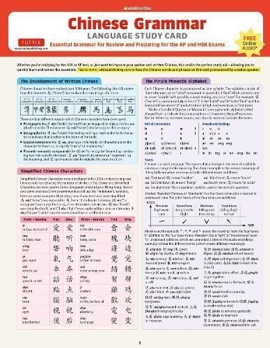 Chinese Grammar Language Study Card by Madeline Chu - 9780804853231 - Image 4