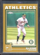 Eric Byrnes 2004 Topps Chrome Gold Refractor #192