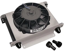 Derale 25 Row Hyper-Cool Remote Fluid Cooler, -10AN
