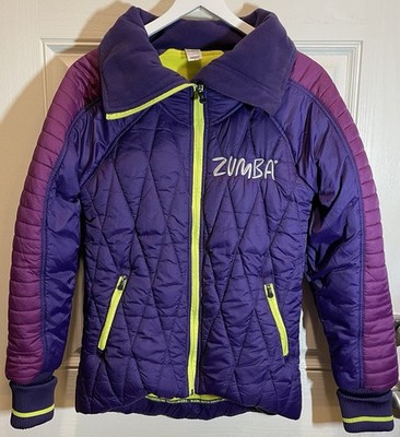 Zumba Original Puffer Jacket Size Medium Rare