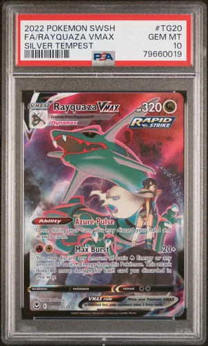 Rayquaza VMAX 2022 Pokemon Silver Tempest PSA 10 #TG20