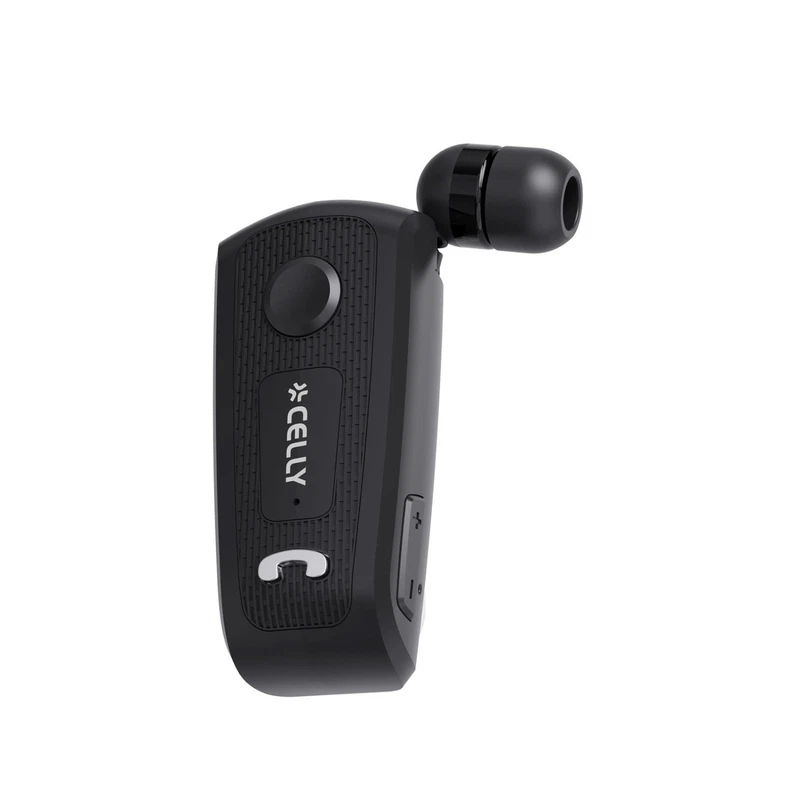 Auricolare Bluetooth per Telefonate con CAVO RETRATTILE Cuffia Vivavoce CELLY, fotografia 4 di 9