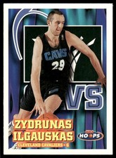 1997-98 Hoops #223 Zydrunas Ilgauskas Cleveland Cavaliers Basketball Card