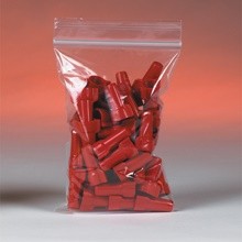 4 x 5" - 2 Mil Clear Reclosable Poly Bags-Case of 1000