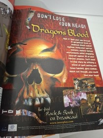 DREAMCAST OFFICIAL MAGAZINE ISSUE 08 JUNE 2000 NO DEMO CLEAN BOOK