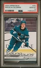 2024-25 Upper Deck Young Guns Macklin Celebrini RC PSA 10 #451 San Jose Sharks