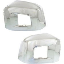 Bumper End Set For 2014-2021 Toyota Tundra Chrome Driver And Passenger Side