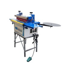 Small Auto Edge Bander 0-6m/min Woodworking Edge Bander for Curve Straight Line