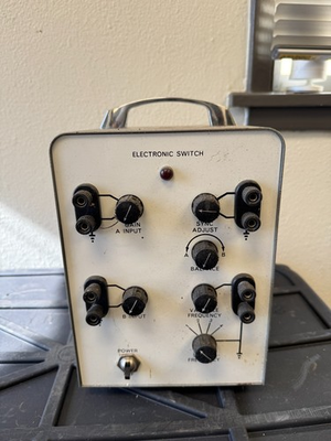 #ad #ad Vintage Sargent Welch Electronic Switch – Audio Amplifier Radio Test Unit Rare $64.99