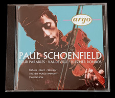Paul Schoenfield's Four Parables, Vaudeville, Klezmer Rondos: New World Symphony