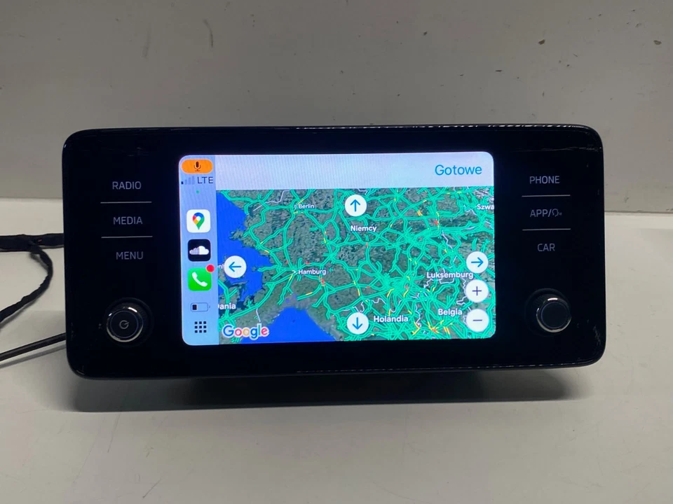 SKODA FABIA SCALA KAMIQ MONITOR Display HEADUNIT DAB CARPLAY 654035869 K , - Bild 3 von 4