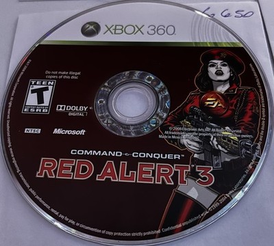 Command & Conquer: Red Alert 3 Xbox 360 Disc Only #G650