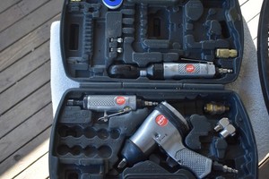 DAPC DeVilbiss Air Power Impact Wrench, Air Ratchet, Die Grinder Untested