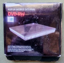 ROHS POP UP EXTERNAL DVD-RW