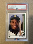 1989 Upper Deck - Star Rookie Ken Griffey Jr #1 (RC) PSA 7