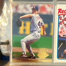 Upper Deck Phil Leftwich #43 Philadelphia Phillies Rookie MLB Baseball Card. rookie card picture
