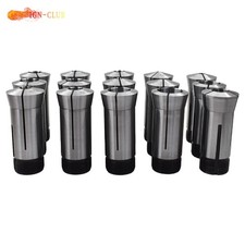 15pc Round Collet Set - ( 1/8" - 1" ) High precision The TIR 0.0006" 5C