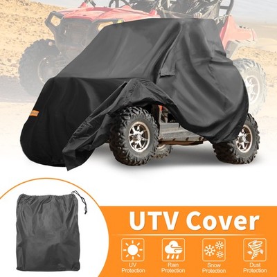 UTV-Abdeckung für Polaris RZR Turbo R Wasserdichte Seitenabdeckung 325x188x189cm