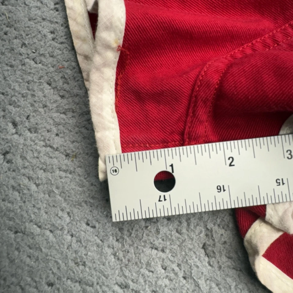 Pantalones Cortos Vintage Champion Juveniles Grandes Rojos Correr Delfines Moravia Academia Años 80 Foto 2 de 4